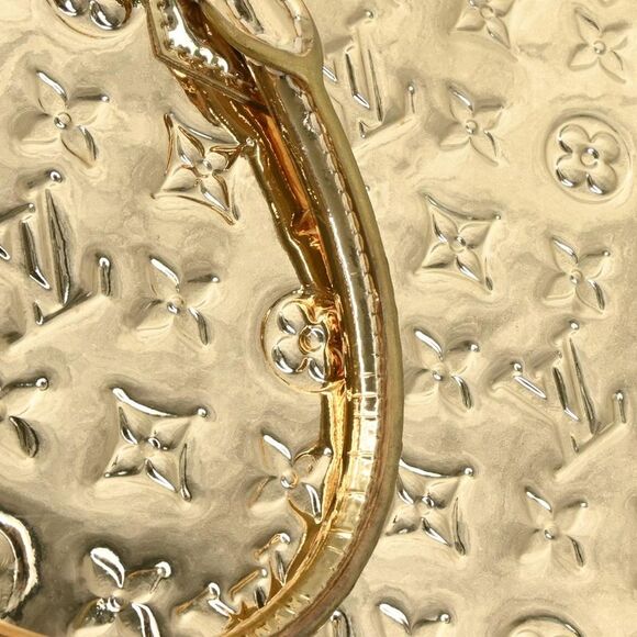 Louis Vuitton Alma Handbag Monogram Miroir Pvc Gold Canvas Handbag (Pre-Owned) - Picture 6 of 10